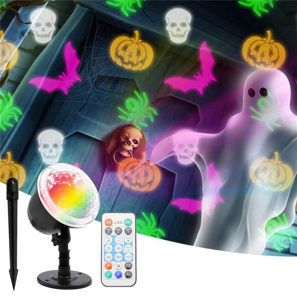 

christmas ocean wave snowflake light projecto outdoor waterproof moving patterns rotating led projection lamp for halloween