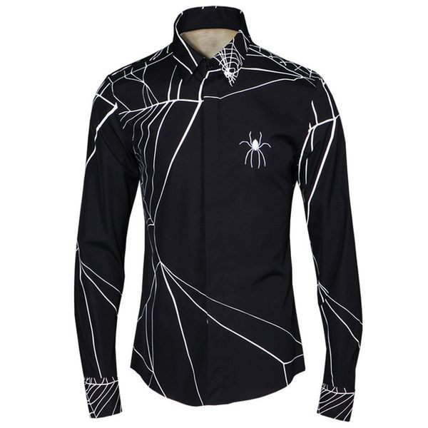 

2021 new black cotton shirts men brand fashion business mens long-sleeved spring shirt male overhemd camisa 4xl eue4, White