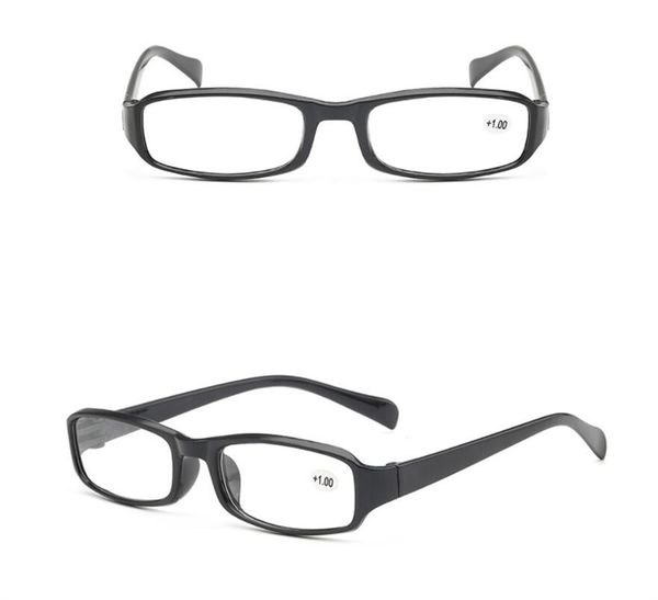 Unisex 2 Farben Lesebrille Tragbare Presbyopie Glas Federscharnier Brillen Vision Care +1,00 ~ + 4,00