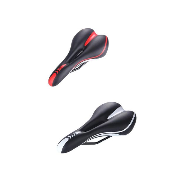 

bike saddles mountain road extra soft bicycle mtb saddle cushion hollow breathable silicone seat