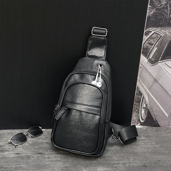 

waist bags preferential men's chest bag fashion canvas messenger shoulder