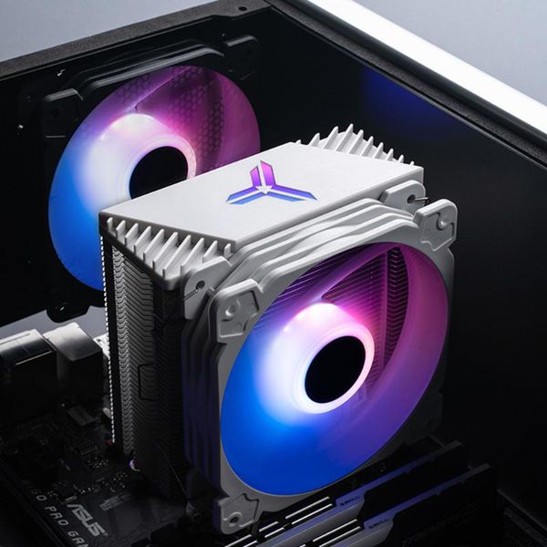 

fans & coolings 12v 120mm pwm 4pin pc led fan computer air cooling 4 heat-pipes cpu cooler radiator for lga 775/1150/1151/1155/1156 am4/am3+