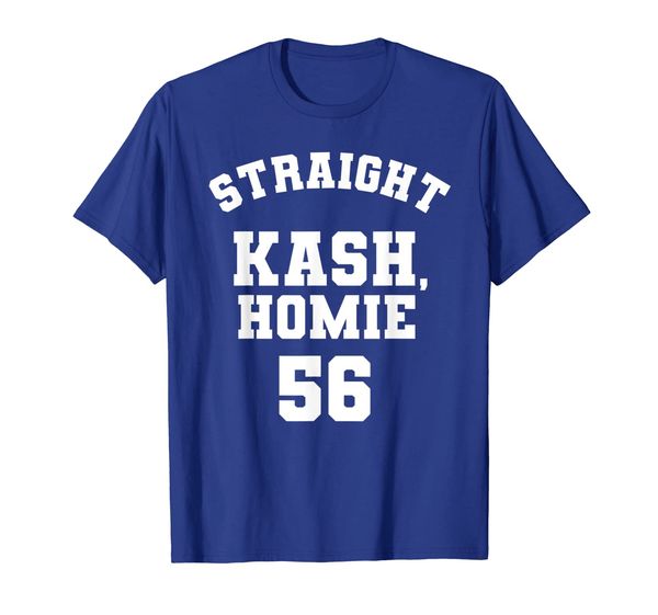 

Straight Kash, homie football shirt, White;black