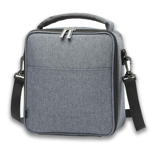 

ice packs/isothermic bags heopono fitness polyester aluminum zippered cooler box fashion nice design crossbody thermal lunch bag