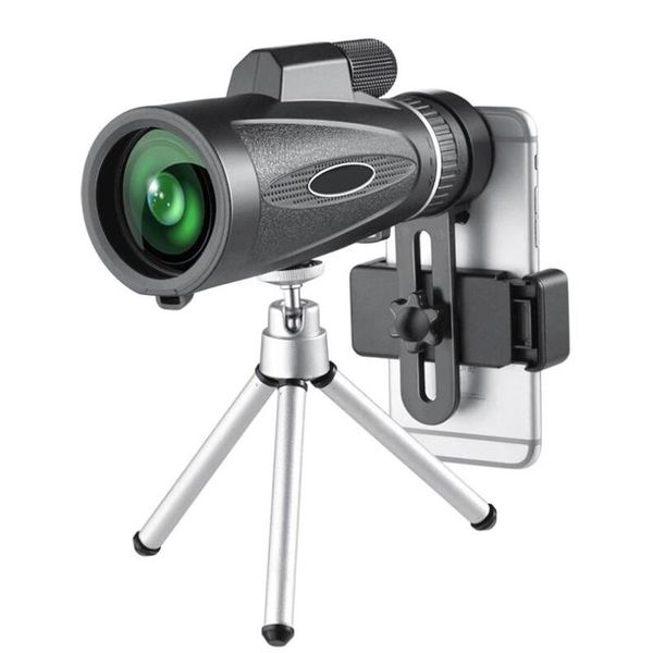 

telescope & binoculars maifeng 18x62 monocular high power hd compact waterproof bak4 professional ed glass with tripod phone clip for hunt