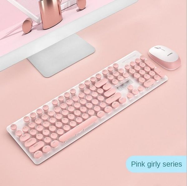 

keyboard mouse combos wireless punk manipulator and set office business girl