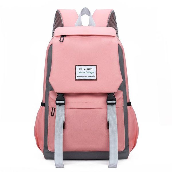 

backpack korean style casual simple wear resistant nylon computer bag student women shoulder female bags