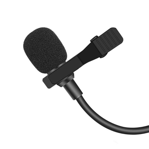 

for dji pocket 2 mini microphone portable 3.5mm recording clip-on microphone universal lapel lavalier clip for speech