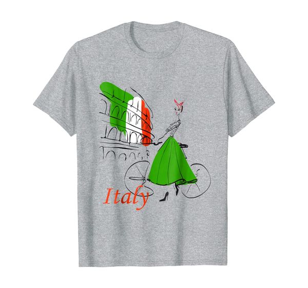 

italy t shirt, rome tshirt women,women, White;black