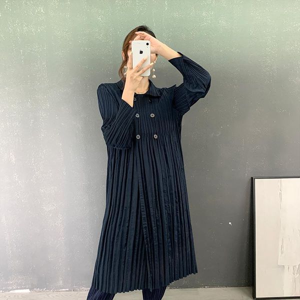 

women's trench coats autumn spring 2021 fold cardigan light mature casual style long loose and simple hooded windbreaker coat, Tan;black