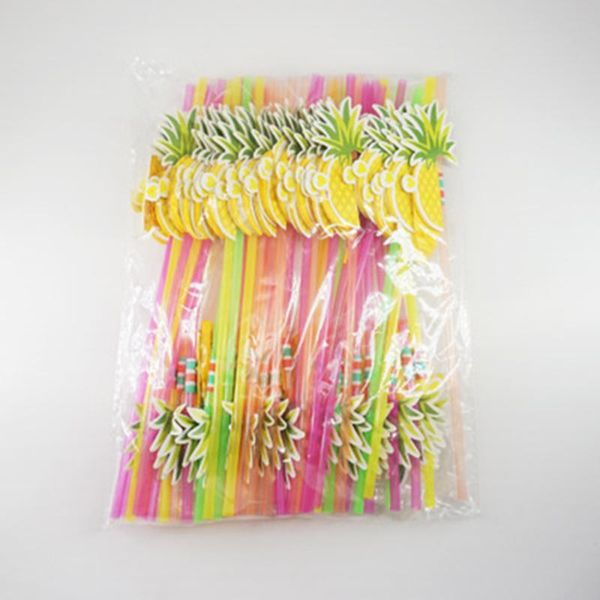 

plastic straw for milk shops cocktail straws for coffee shops disposable 240x5mm