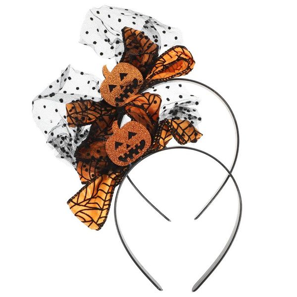 

party hats 2pcs pumpkin headbands decors decorative