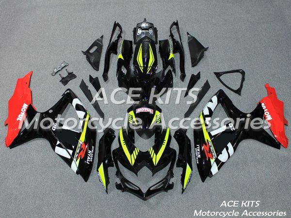 ACE KIT 100% ABS Fairing Fairingcycle Fairings per Suzuki GSXR 600 750 K8 2008 2009 2009 2010 Anni una varietà di colori No.158v1