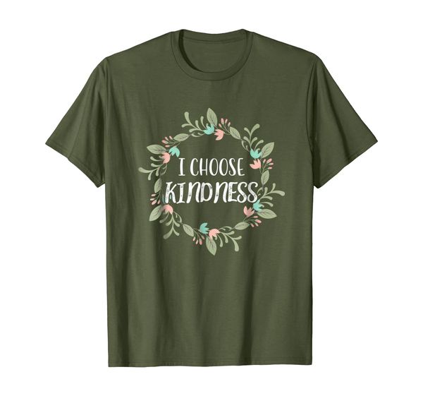 

i choose kindness - anti bullying t-shirt, White;black