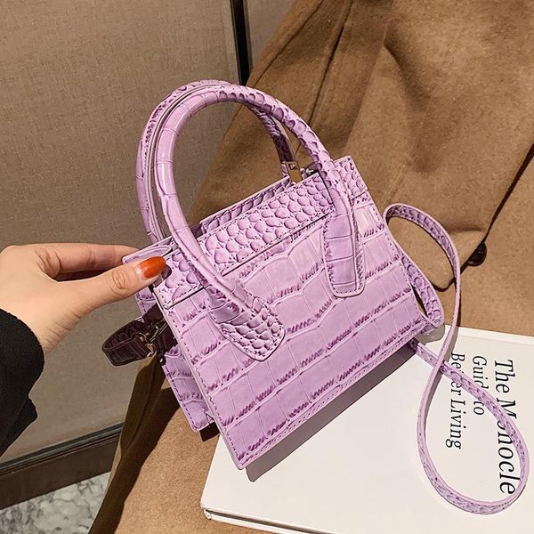

evening bags vintage stone pattern design small designer bag 2021 winter luxury handbag women's leather shoulder crossbody