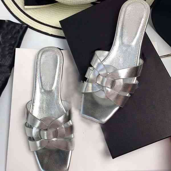 

slipper luxury designer women sandals quality fashion super star classic casual sandy flip flops size 34-42 with box, Black