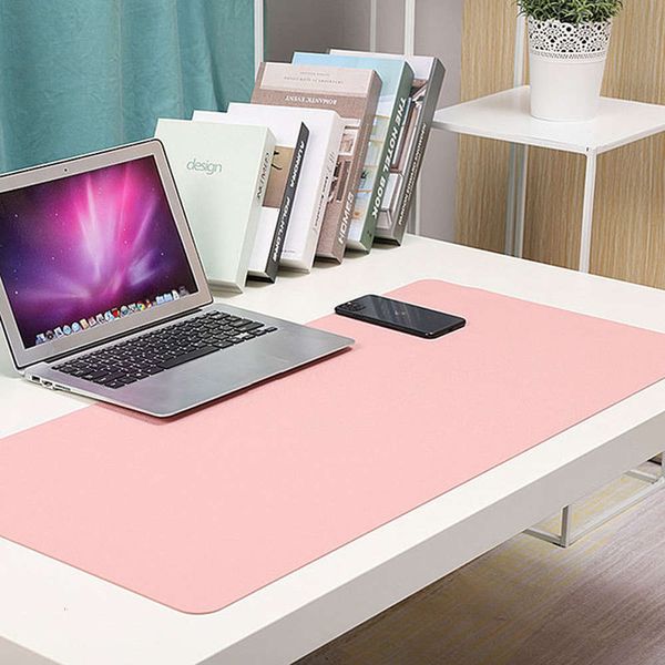 

the mouse pad pu leather large size game learning desk mat waterproof mouse pad