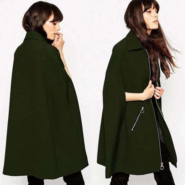 

2021jeykay new fall 2019 coat autumn windbreaker women's long style, Black