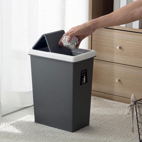 

waste bins folding large trash can kitchen recycle retractable separation with lid cubo basura cocina storage bin de50lj
