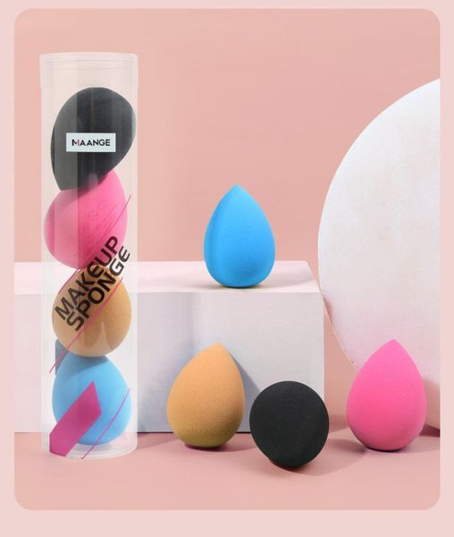 

sponges, applicators & cotton 4pcs makeup sponge professional cosmetics puff blending face liquid foundation bb cream soft water for