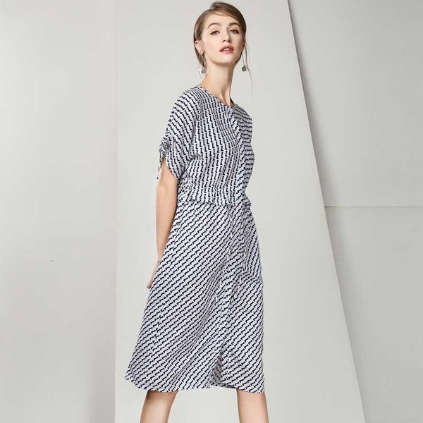 

2021 new summer women elegant office femme skirt half sleeve solid plus casual ol work wear ao3h, Black;gray