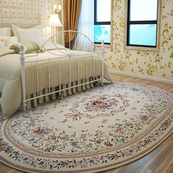 

carpets american pastoral oval rugs and for home living room countryside carpet bedroom sofa coffee table floor mat study rug