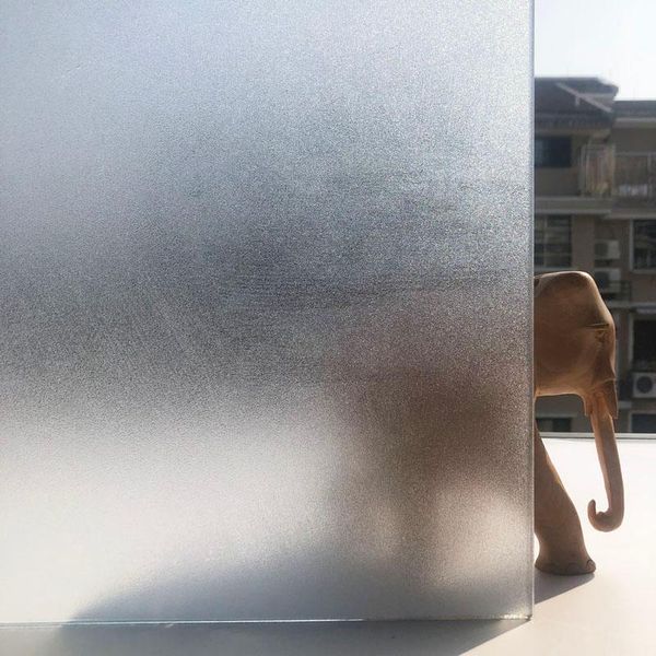 

large size window privacy film frosted colorless matte window stickers glass film for home office workroom garage door covering