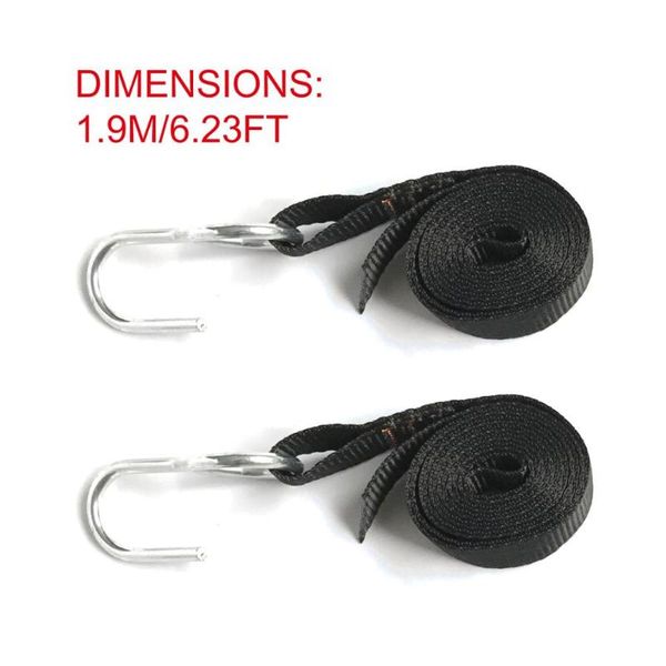

onefeng sports v strap & hood loop strap ratchet kayak and canoe bow and stern tie downs