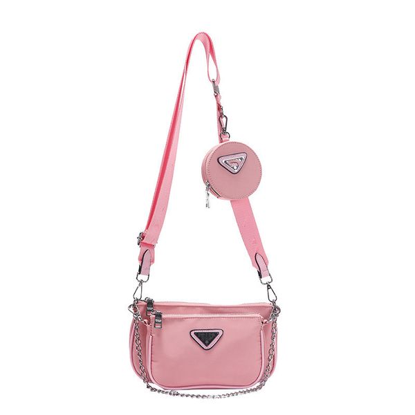 

high version mahjong single shoulder armpit bag oxford cloth chain three one women's messenger bag hand outlets