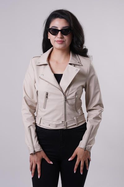 

women's jackets manga leather jacket, Black;brown