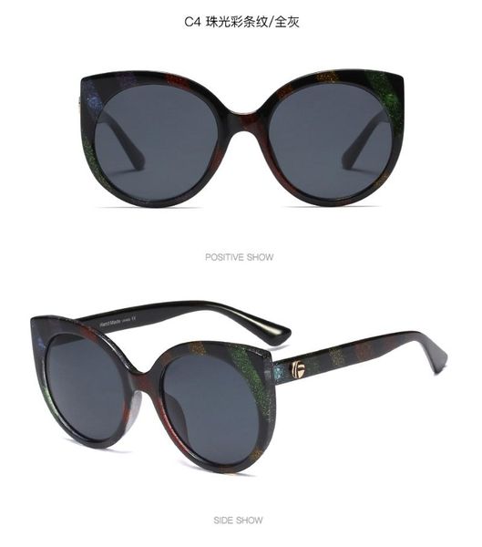 

sunglasses cat design oversized women 2021 big frame eye sun glasses shades for retro eyglasses fashion, White;black