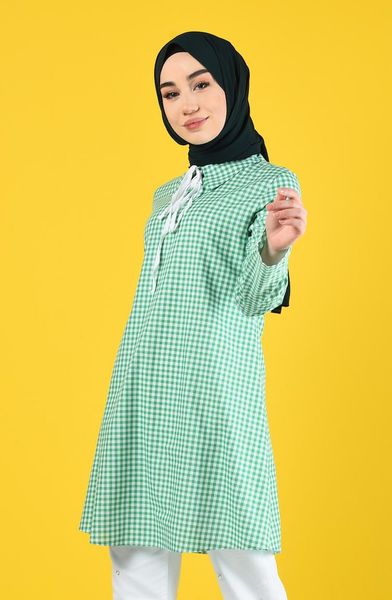 

women's blouses & shirts minahill green tunic 8168-02, White