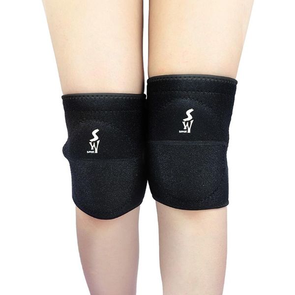 

elbow & knee pads sponge protector pad crash cushion supports training sports safety 2pc, Black;gray