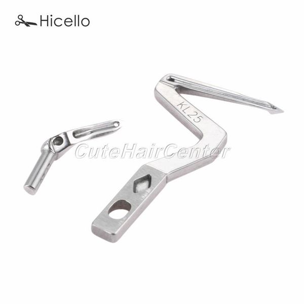 

737/747/757 overlock sewing machine looper kl25/lp26 lower/upper looper steel for industrial sewing machine hicello, Black