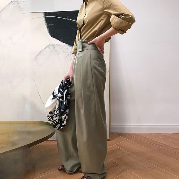 

2021 autumn womens harem pants high waist causal loose trouser for women pants female clothes fashion elegant new, Black;white