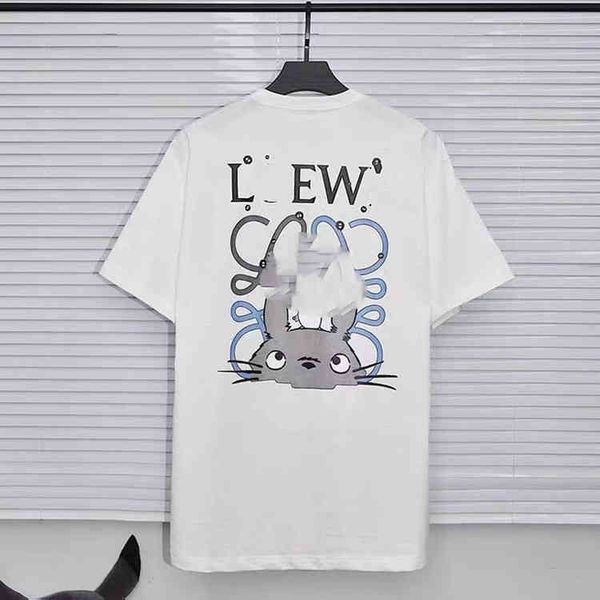

2022 factory wholesale new correct version summer star letter printed cartoon t-shirt, White