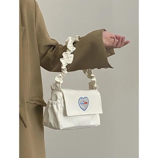 

duffel bags solid color pleated tote bag 2021 fashion high-quality soft leather women's designer handbag travel shoulder armpit