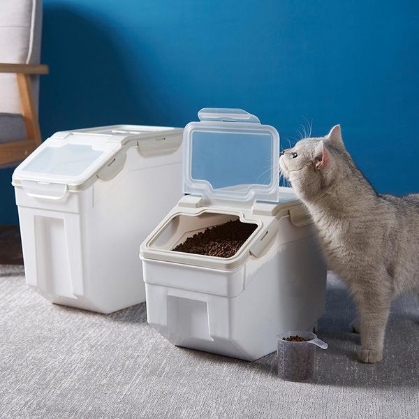 

storage bottles & jars dog box sealed tank cat container