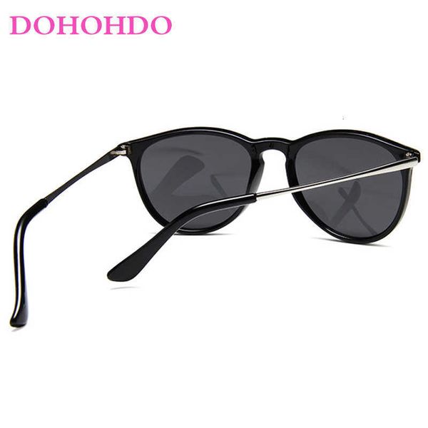 

luxury designer sunglasses dohohdo 2021 fashion cat eye women brand designer oculos de sol feminino rays protection mirrored sun glasses 062, White;black
