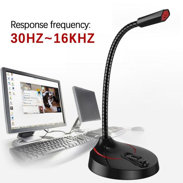 

usb deskmicrophone with mute button plug and play condenser microphone professional meeting 360 gooseneck design