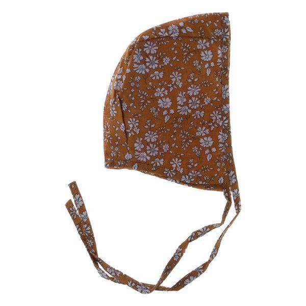 

caps & hats 23gd baby hat floral vintage born pography cosplay double side linen strap beanie boys girls props countryside, Yellow