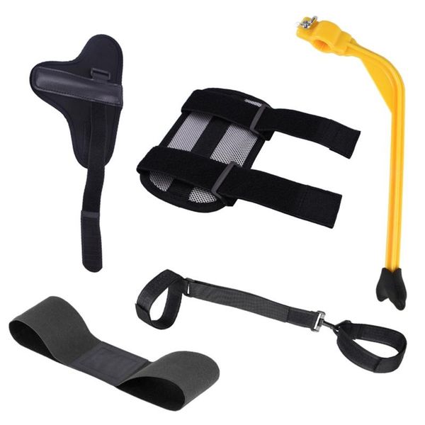 

golf training aids 5pcs swing kit combo- arm band, elbow correction