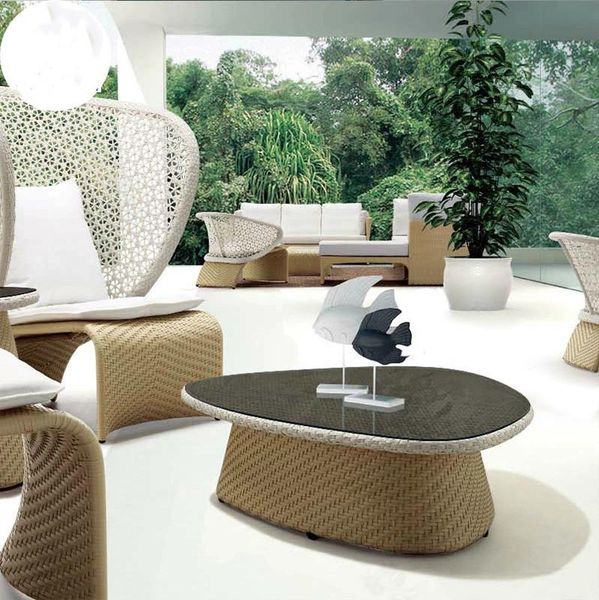 

camp furniture outdoor multifunctional rattan garden courtyard balcony el engineering table and chair