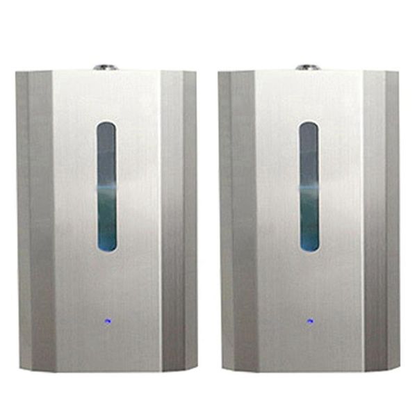 

liquid soap dispenser 600ml,automatic sensor stainless steel touchless wall mount hand sanitizers