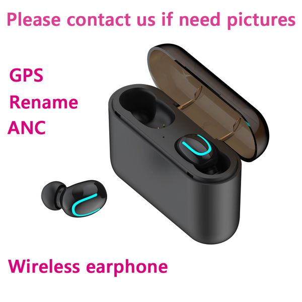 

lx brand tws bluetooth wireless earphones headphone rename gps wirless charging generation in-ear detection sport earbuds headse