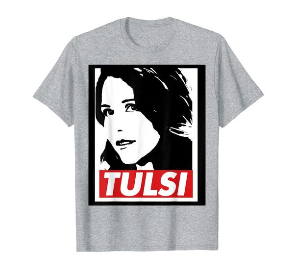 

tulsi gabbard for president of the united states 2020 t-shirt, White;black