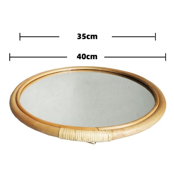 

mirrors rattan circle wall mirror 16 inch round dressing for entryways washrooms drop