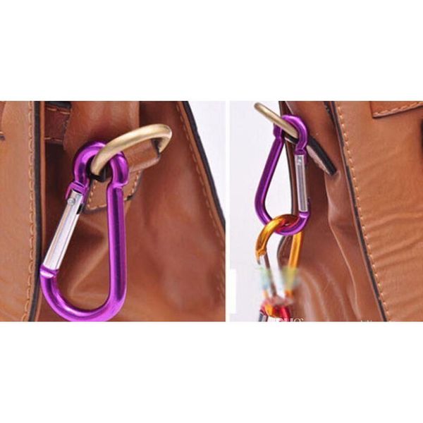 

carabiner durable climbing hook aluminum keychain camping accessory fit outdoor sport man jllmvv insyard