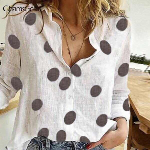 

casual long sleeve daisy print loose shirts women 2021 new autumn blouses and vintage streetwear plus size tunic, White
