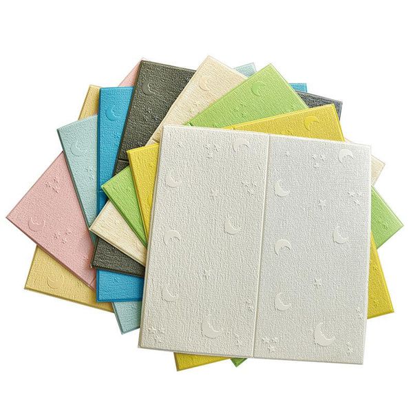 

wallpapers kindergarden decoration star moon colorful 3d wall papers sticker for kids room